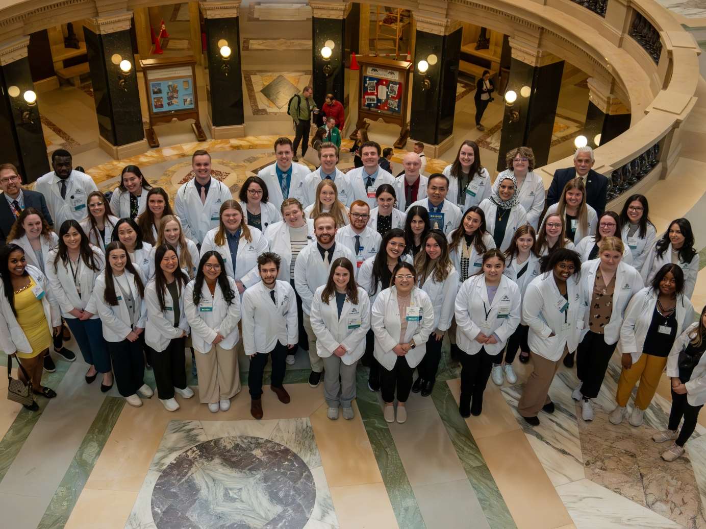 ӰԺ pharmacy students advocate for pharmacy policy efforts at State Capitol